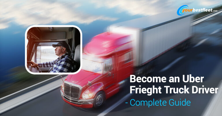 Uber freight truck driver