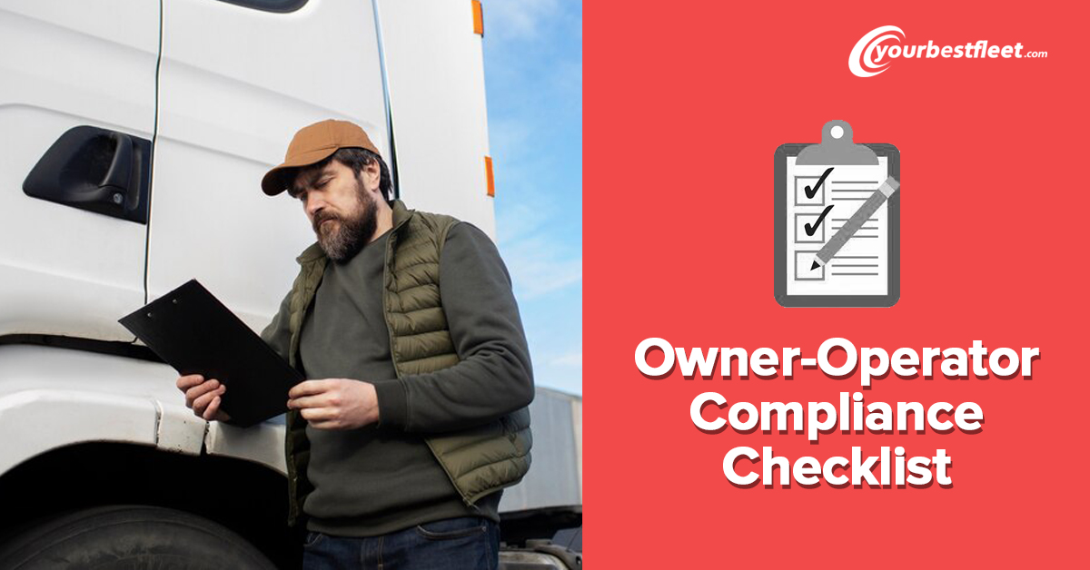 compliance checklist for owner operators