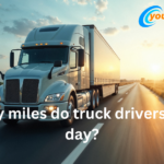 How many miles do truck drivers drive in a day